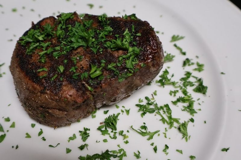 Meat Chops That Stop Conversations Mid-Sentence