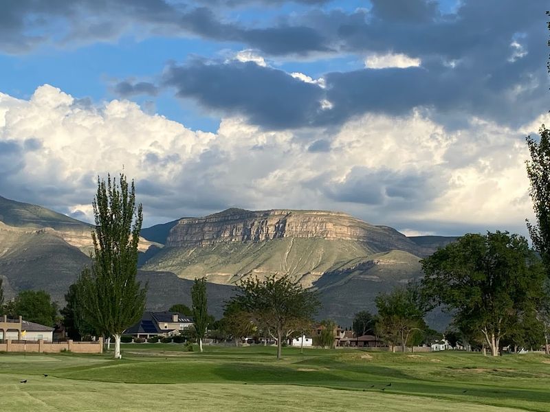 Mountain Views That Frame The Whole Town