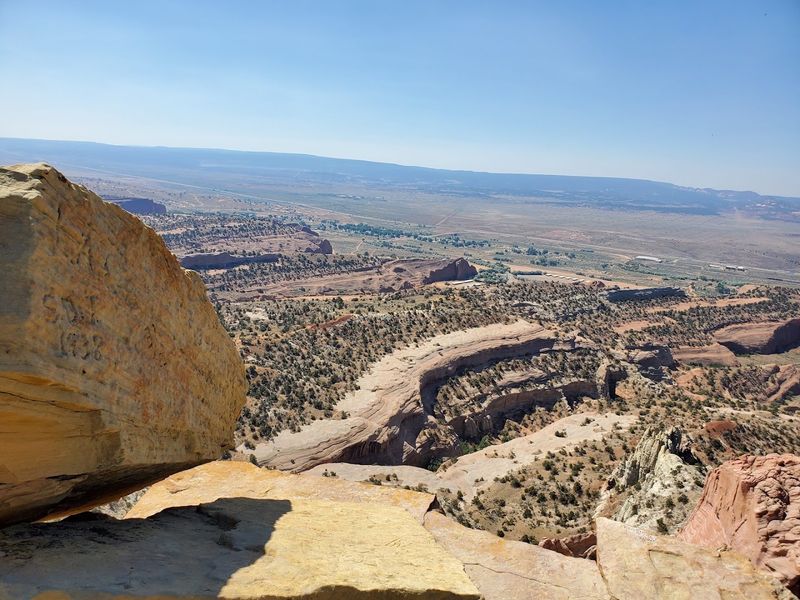 Massive Formations Rise Above The Valley