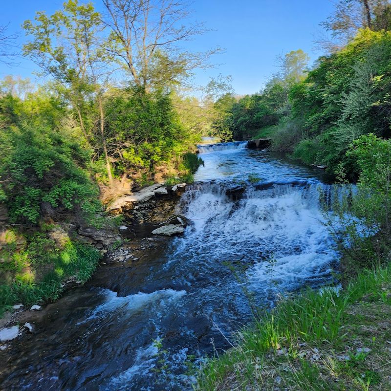 Briggs Woods Park Waterfalls, Webster City