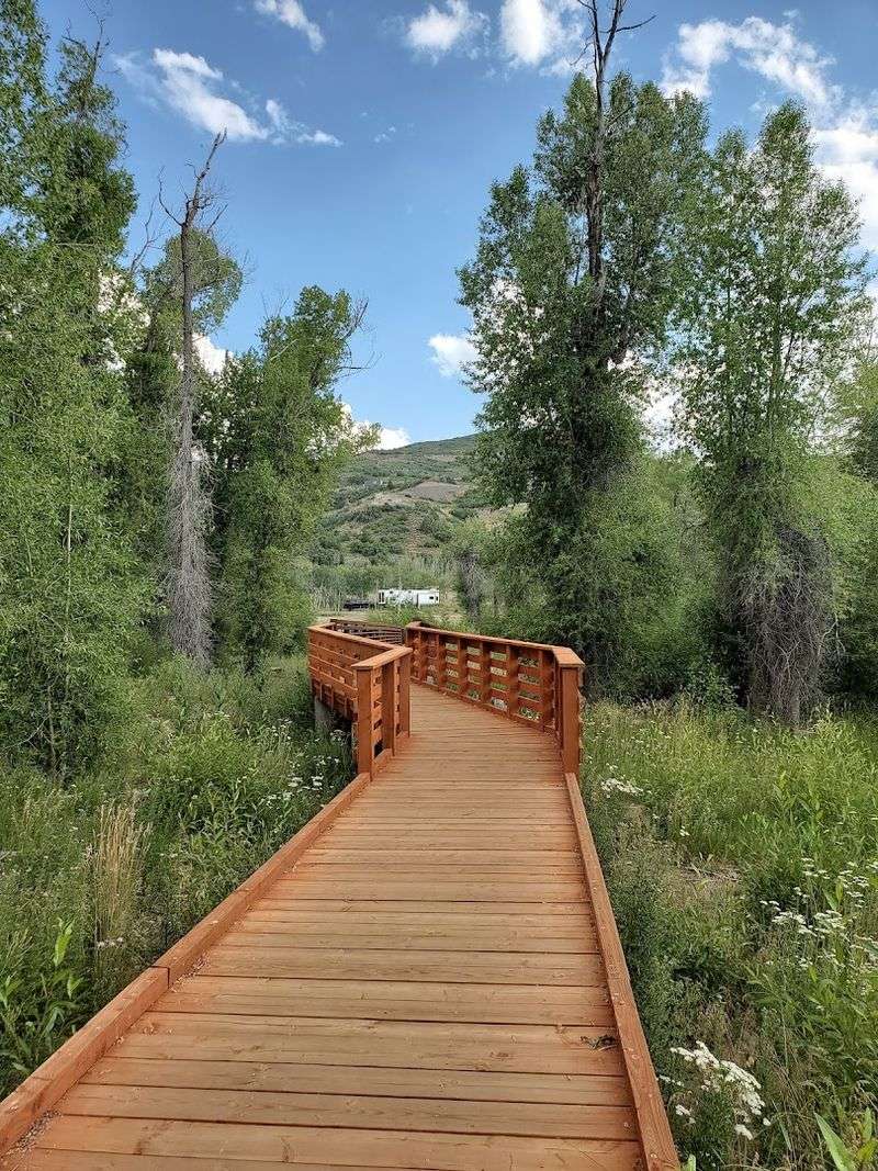 Rock Cliff Boardwalk at Jordanelle State Park