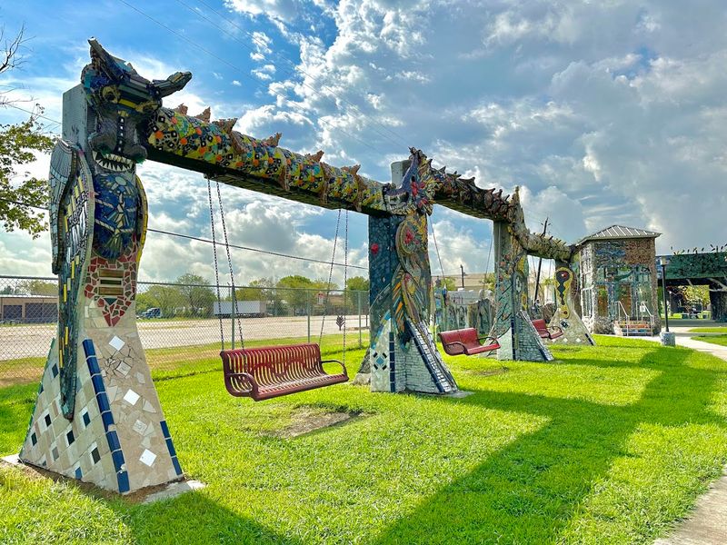 Swings And A Pavilion Put The Art To Work