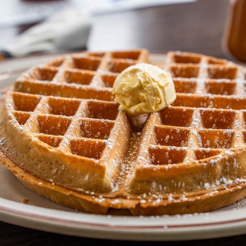 Belgian Waffles That Earn Their Own Mention