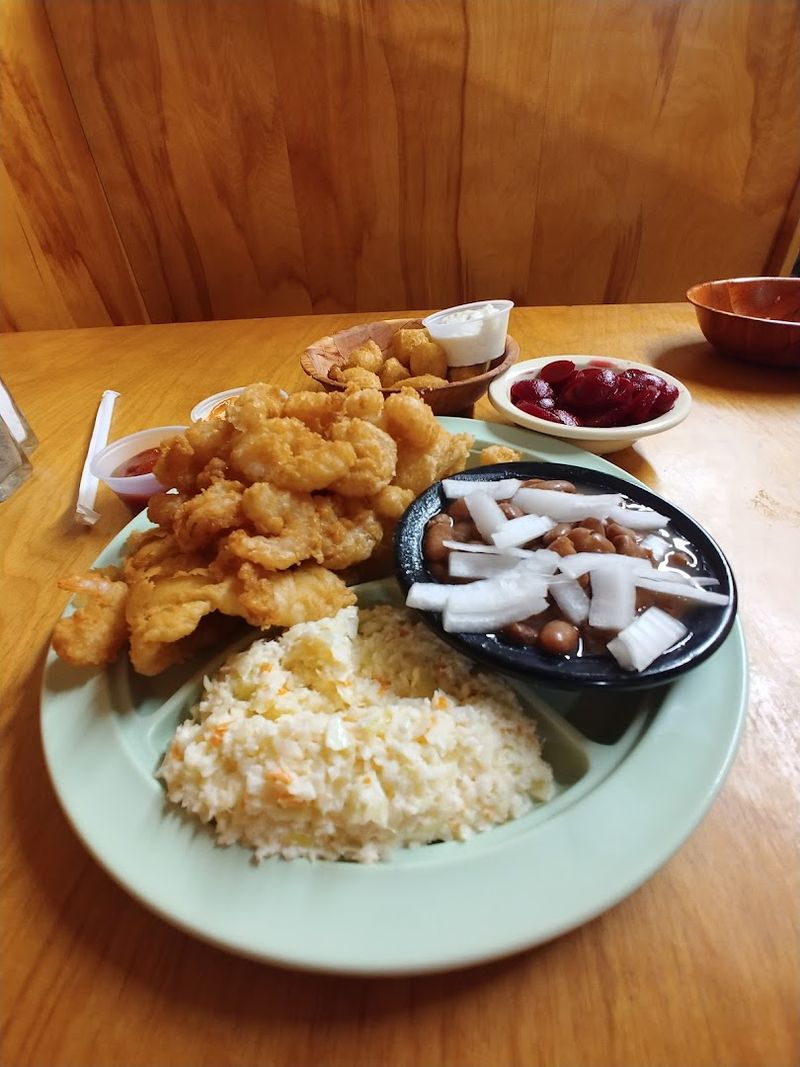 The Crackermeal Batter Keeps The Seafood In Charge