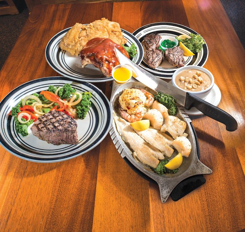Steaks And Seafood On The Same Menu