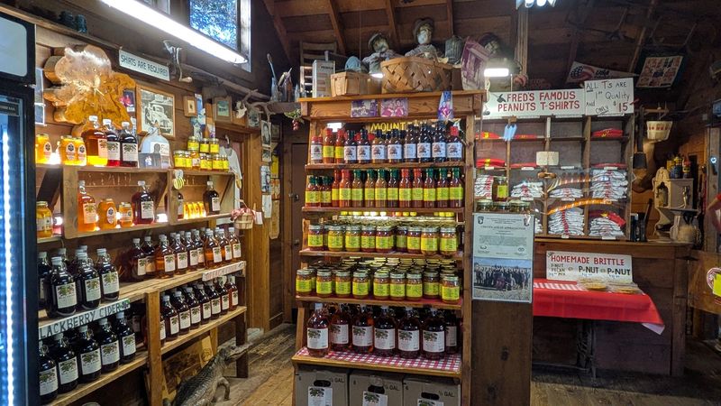 The Shelves Turn A Quick Snack Stop Into A Full Mountain Haul