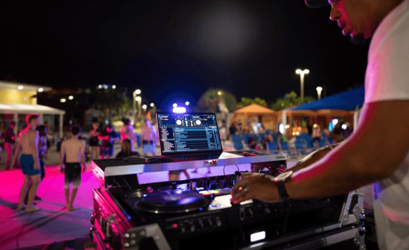 A Live DJ Replaces The Daytime Soundtrack