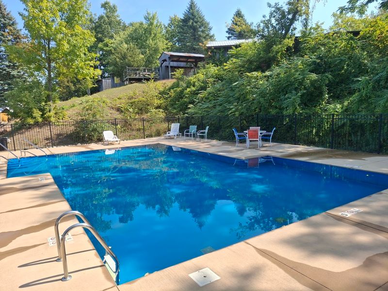 The Pool, Fire Pits, And Outdoor Amenities