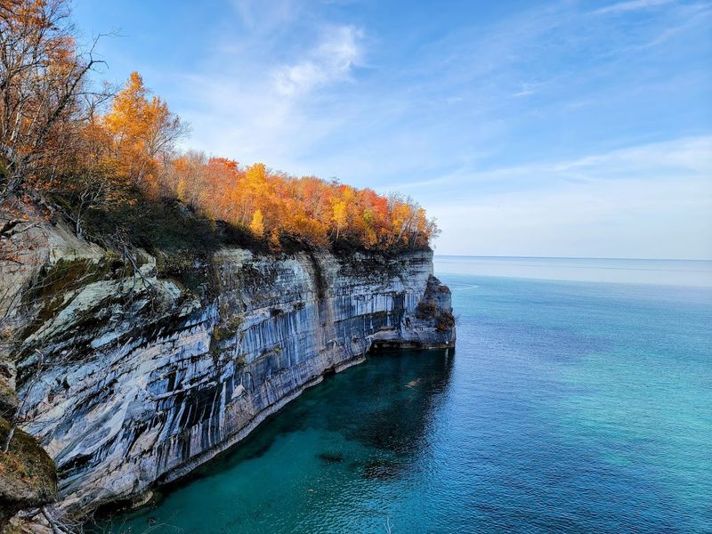 Pictured Rocks Begins Right At The Edge Of Town