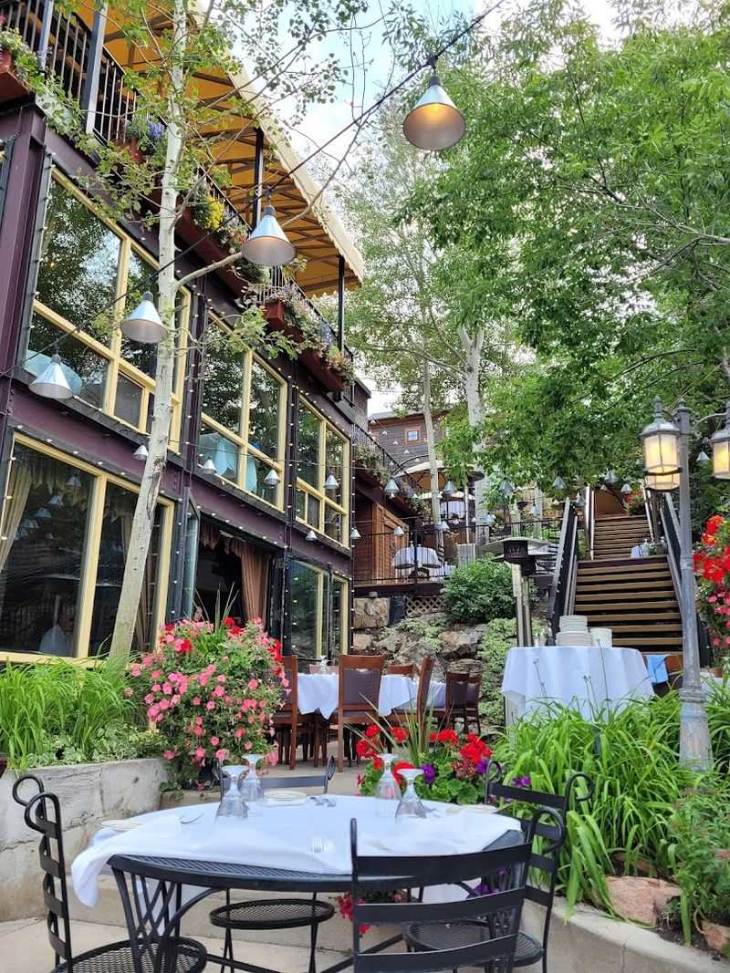 The Multi-Level Layout Turns Dinner Into A Bit Of An Adventure
