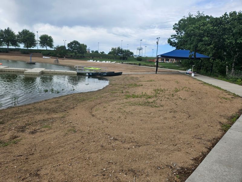 The Natural Clay Along The Cove Shoreline