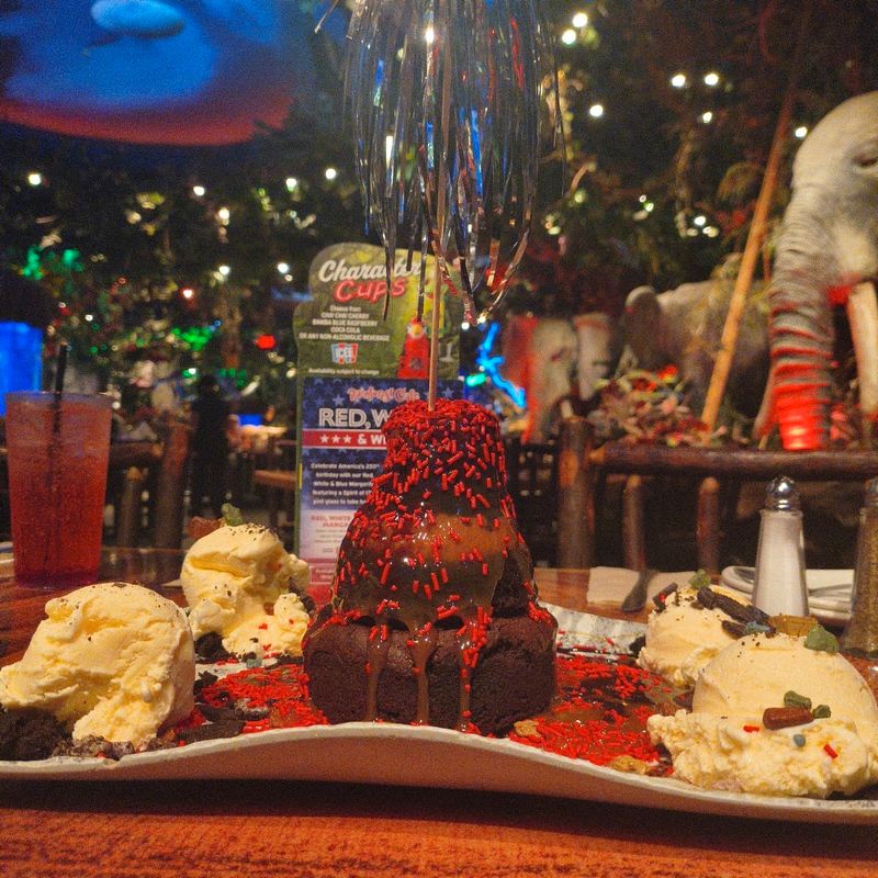 The Volcano Dessert Delivers A Fiery Finale