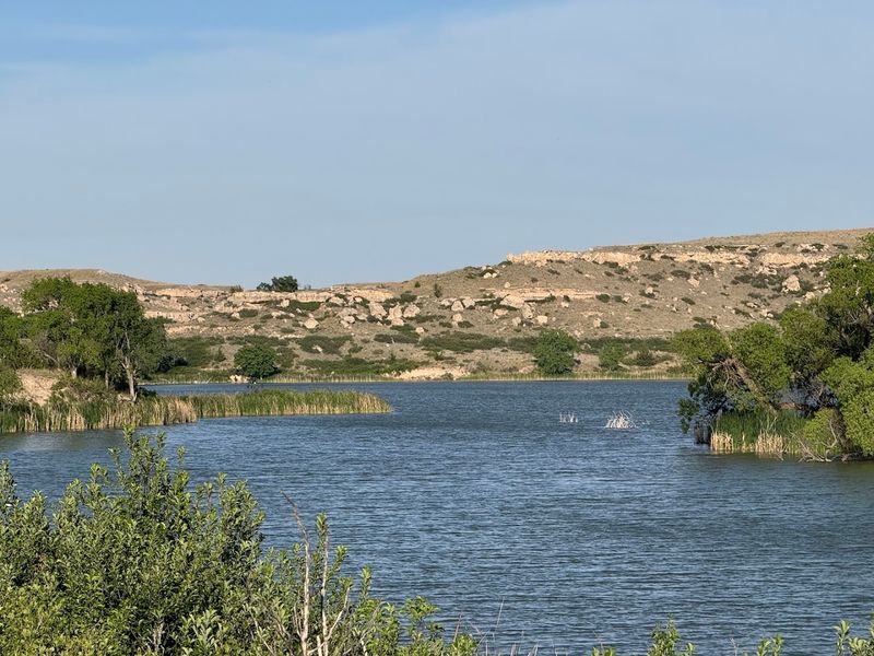 Historic Lake Scott State Park Swimming Beach