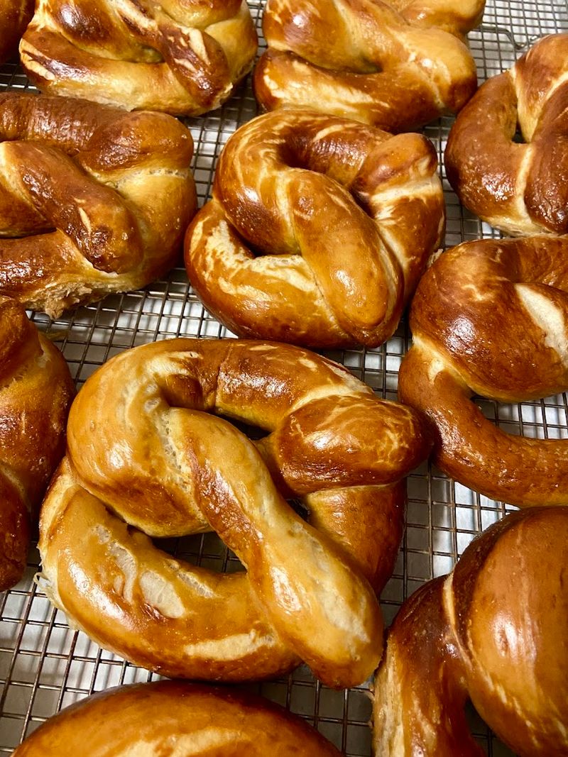 Share A Pretzel Wrapped Smoked Sausage
