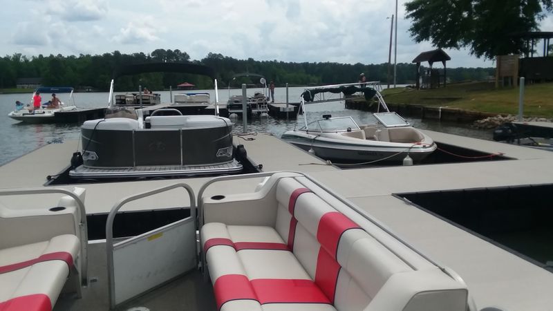 The Marina Opens A Route Onto Lake Sinclair