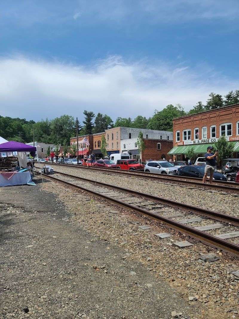The Railroad Supplied Saluda With Its Opening Chapter