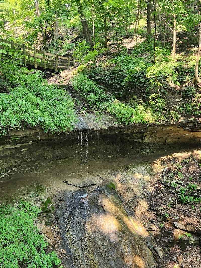 Bridal Veil Falls At Pikes Peak State Park, McGregor