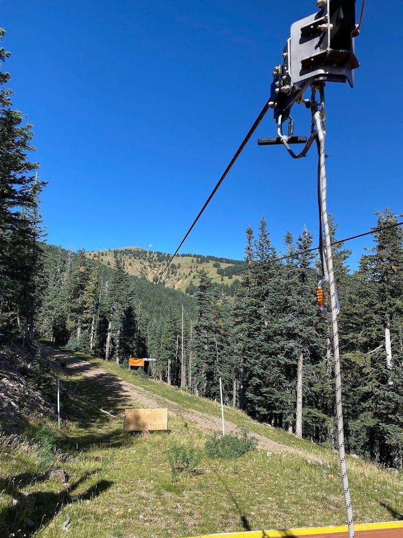 The Launch Platform Above The Pines