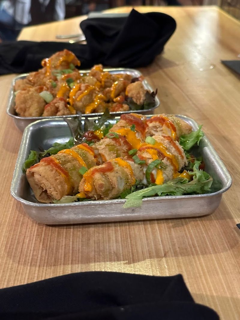 Try The Crab Stuffed Egg Rolls