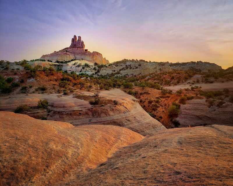 Desert Paths Climb Toward Sweeping Views