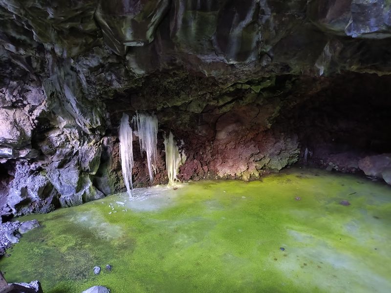 Giant Ice Cave Makes You Work For The Chill