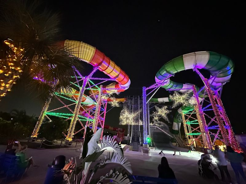 The Slides Keep Running Under The Stars