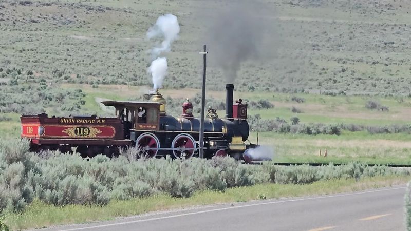 Golden Spike National Historical Park Locomotive Demonstrations