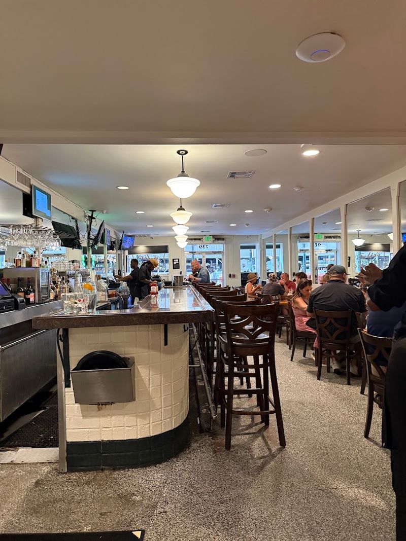 Iberville Street Ends At The Oyster Counter