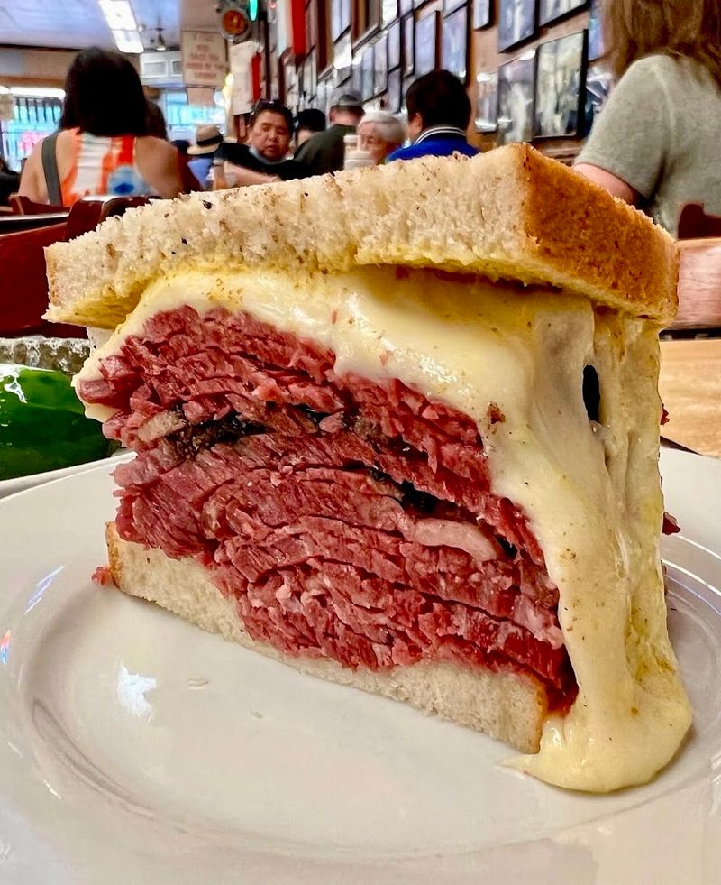 The Reuben: Sauerkraut, Swiss, And Pastrami In Perfect Harmony