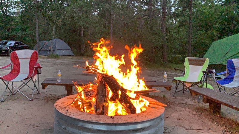 Camping Keeps The Lake Within Easy Reach