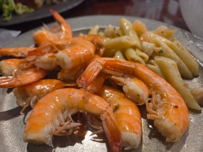 Steamed Shrimp And Oysters Anchor The Seafood Section
