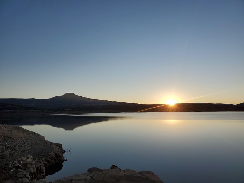 Open Skies Over Still Water
