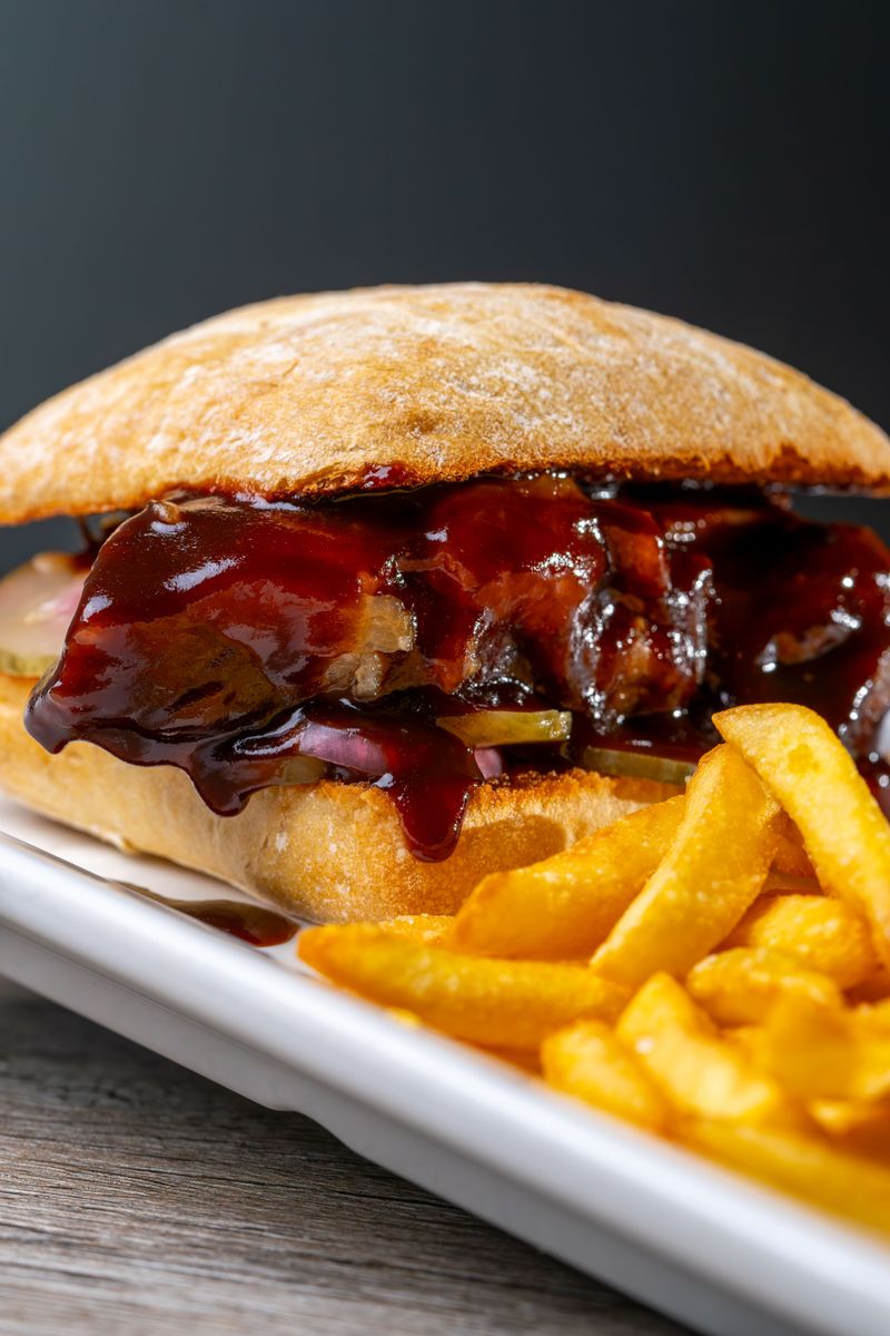 Chipped Chopped Ham Barbecue Sandwiches