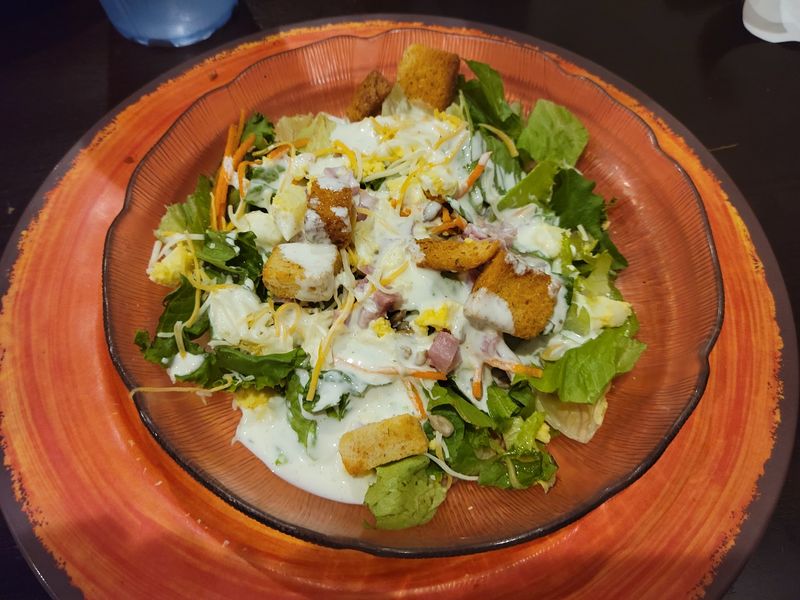 A Full Salad Bar Lets You Build The First Plate