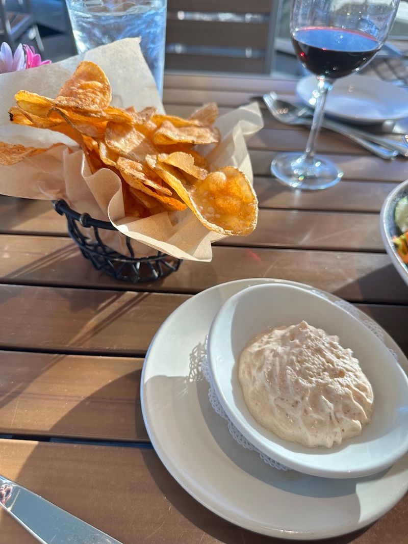 Complimentary Chips And Shrimp Dip To Kick Things Off