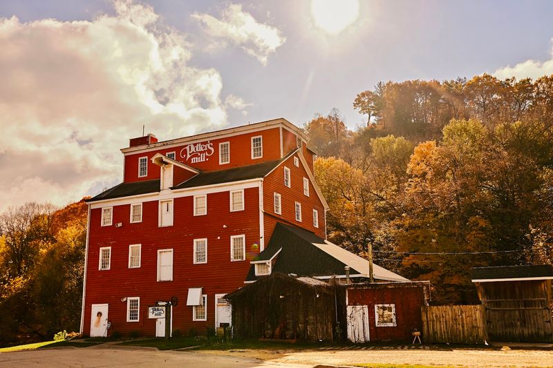 The Creek And The Setting Around The Mill