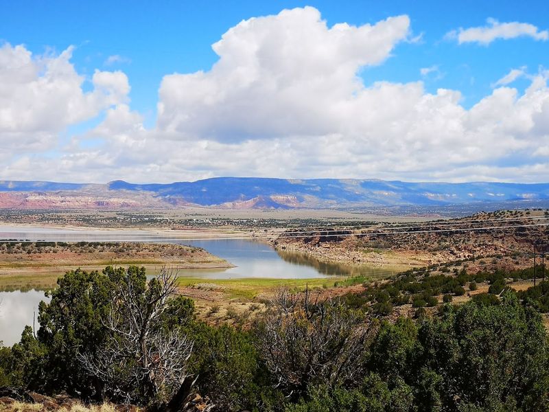 Desert Silence With A Lakeside Glow