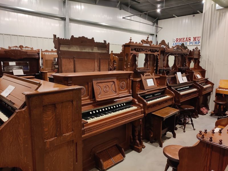 The Antique Pump Organ Collection That Plays On