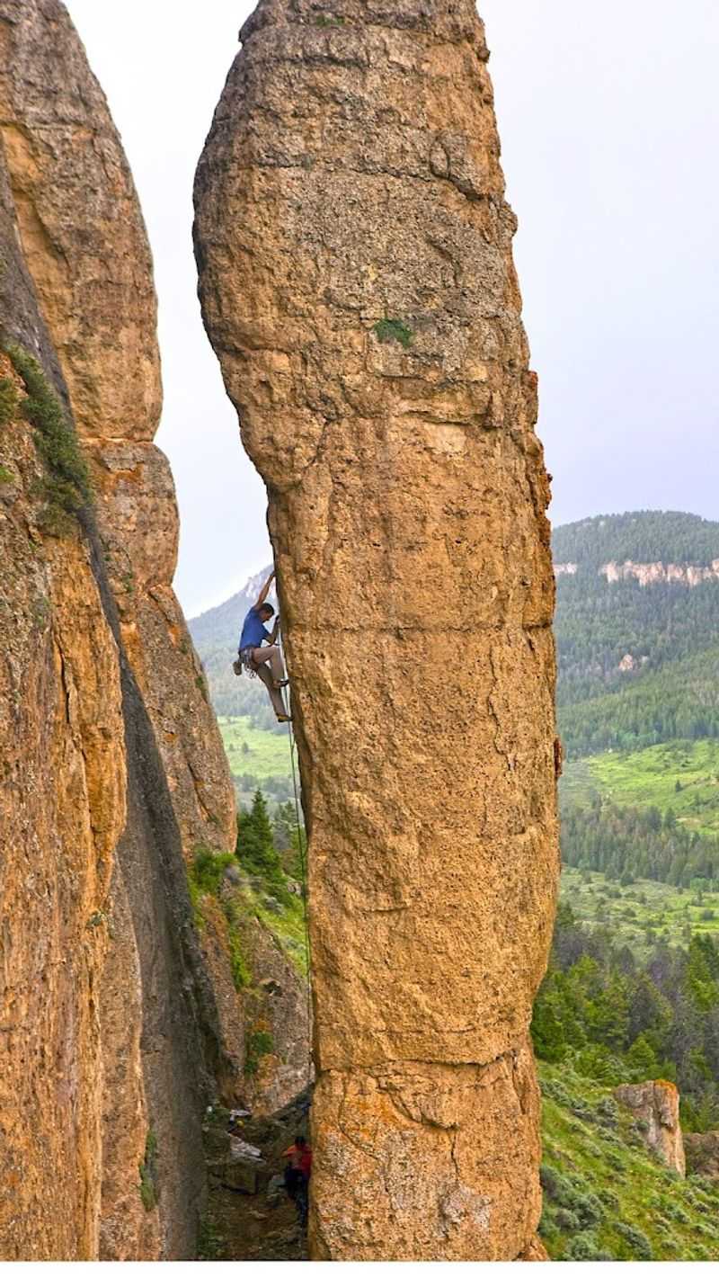 Rock Climbing In A World-Class Spot