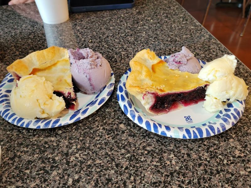 The Huckleberry Pie Gives The Stop Its Sweetest Argument