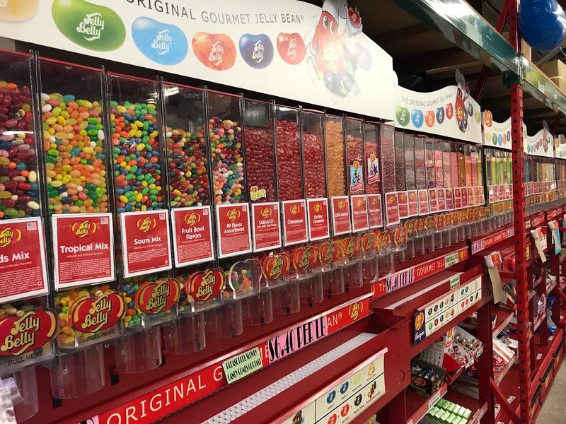 The Candy Buffet Wall Is An Absolute Wall-To-Wall Spectacle