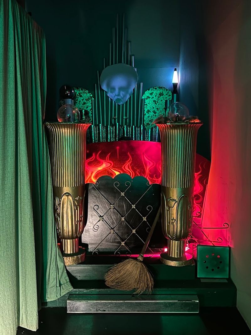 Flashing Lights And Sensory Details Inside The Exhibit