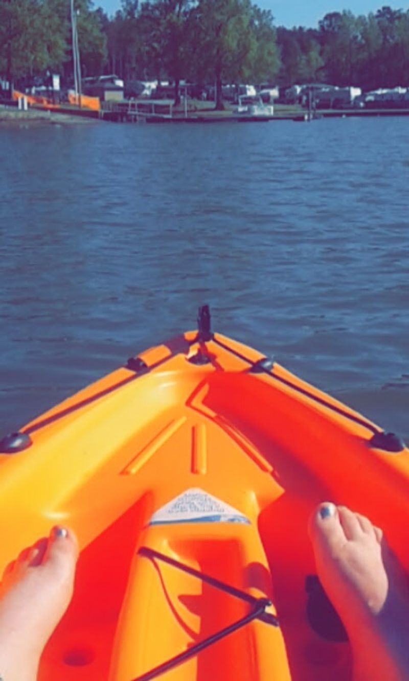 Kayaks Carry You Beyond The Beach