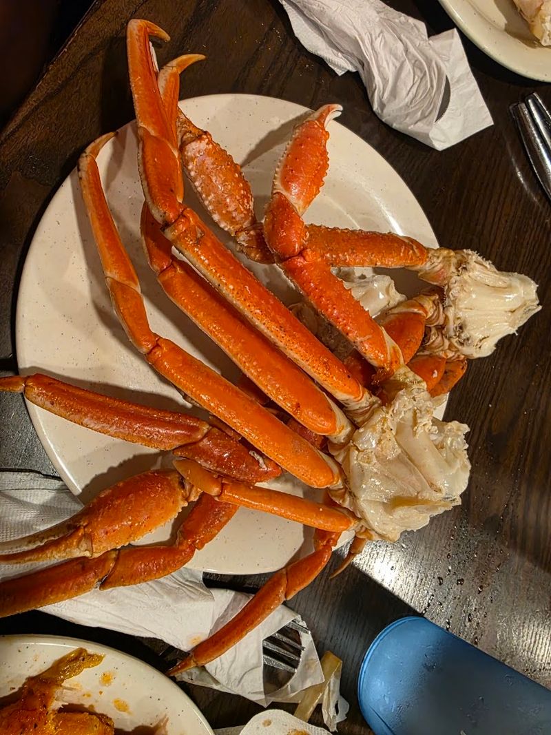 Snow Crab Legs On Weekends Are The Real Draw
