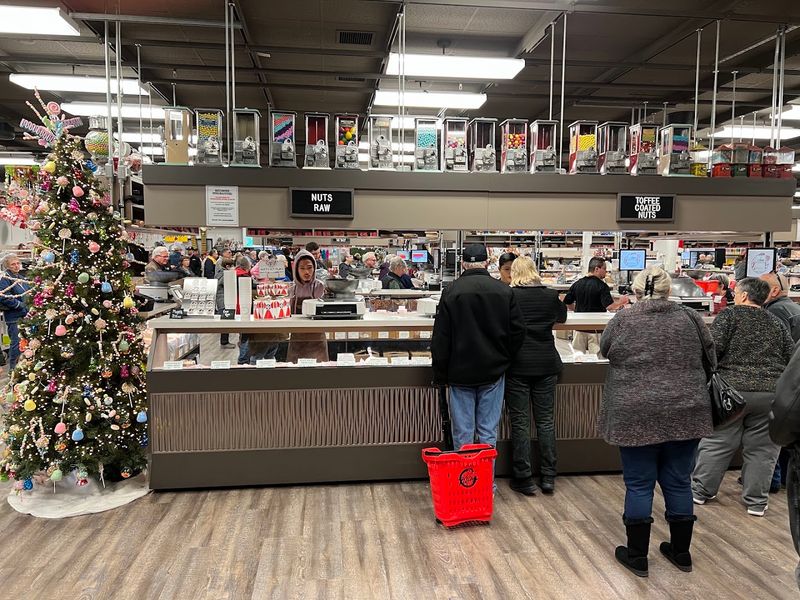 Bulk Nuts Are The Star Of The Show And The Center Of The Store