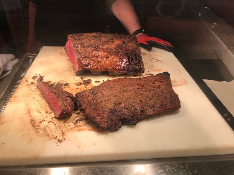 Prime Rib And Ribs Hold Their Own On The Meat Station