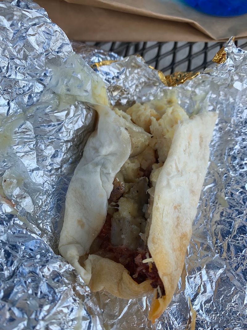 Five-Inch Flour Tortillas Keep Breakfast Portable