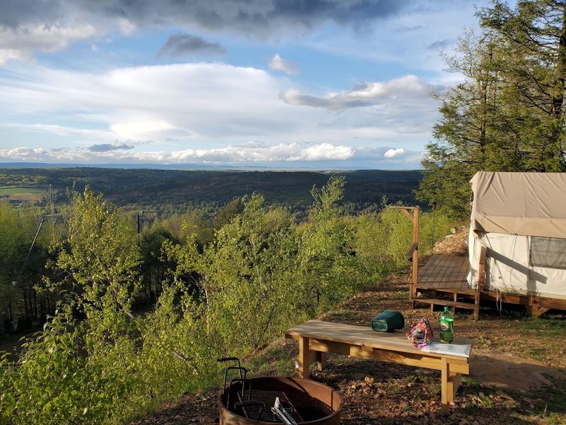 Pocono Mountain Views Interrupt Every Victory Speech