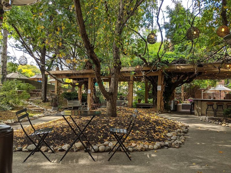 The Garden Gives The Meal A Softer Ending