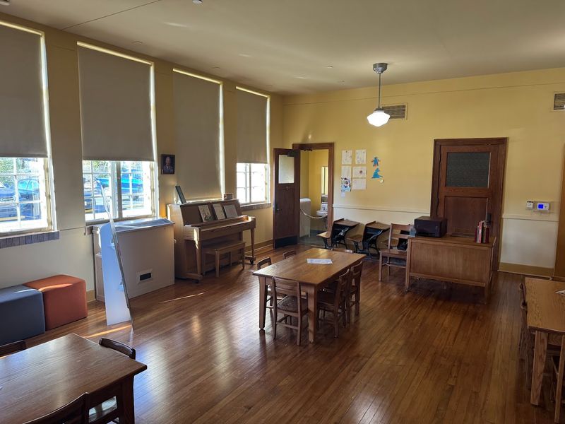 The Restored Classroom Frozen In The 1950s